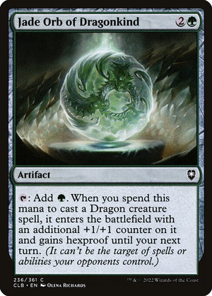 Jade Orb of Dragonkind (236) [Commander Legends: Battle for Baldur's Gate]