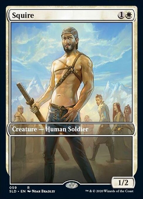 Squire (59) [Secret Lair Drop] [Full Art]