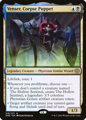 Venser, Corpse Puppet (219) [Phyrexia: All Will Be One]
