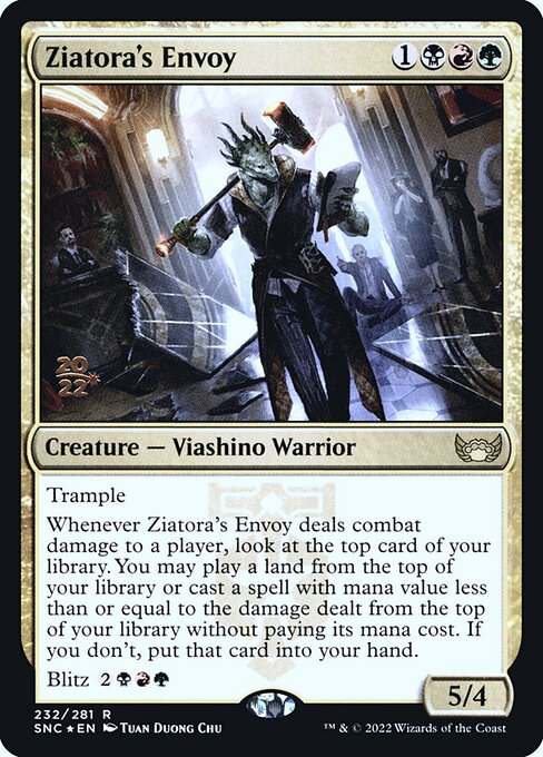 Ziatora's Envoy (232s) [Streets of New Capenna Promos]