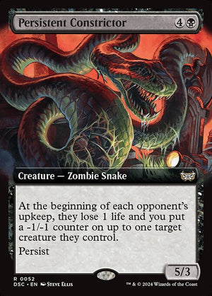 Persistent Constrictor (52) [Duskmourn: House of Horror Commander]