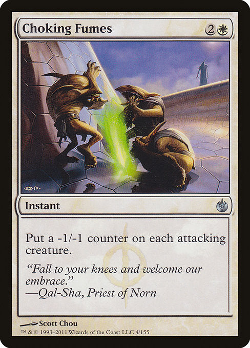 Choking Fumes (4) [Mirrodin Besieged]