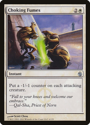 Choking Fumes (4) [Mirrodin Besieged]