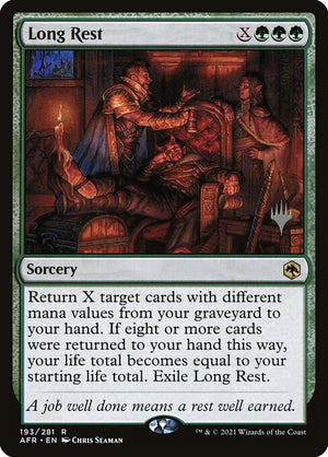 Long Rest (193p) [Adventures in the Forgotten Realms Promos]