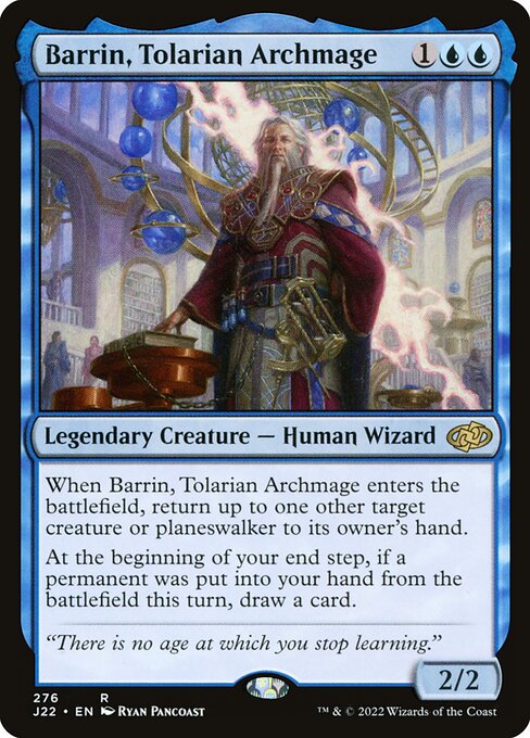 Barrin, Tolarian Archmage (276) [Jumpstart 2022]