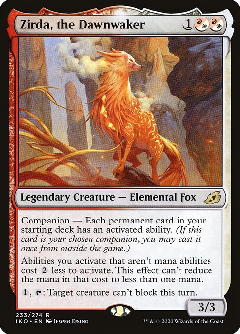 Zirda, the Dawnwaker (233) [Ikoria: Lair of Behemoths]