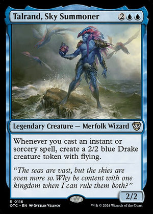 Talrand, Sky Summoner (116) [Outlaws of Thunder Junction Commander]