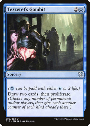 Tezzeret's Gambit (98) [Commander 2019]