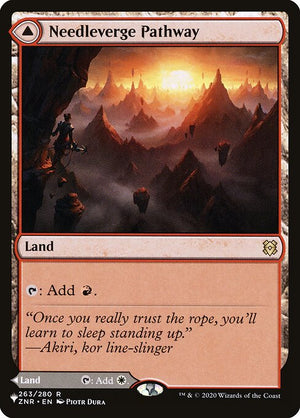 Needleverge Pathway // Pillarverge Pathway (ZNR-263) [The List]