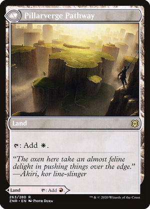 Needleverge Pathway // Pillarverge Pathway (ZNR-263) [The List] Reverse