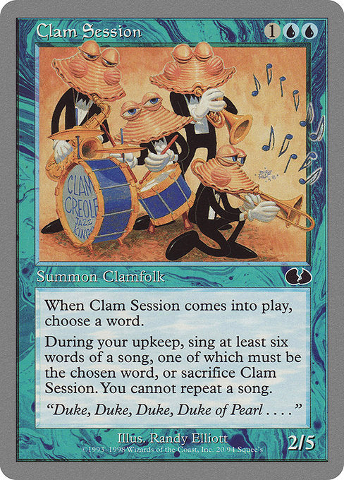 Clam Session (20) [Unglued]