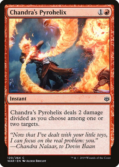 Chandra's Pyrohelix (120) [War of the Spark]