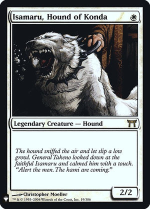 Isamaru, Hound of Konda (CHK-19) [The List]