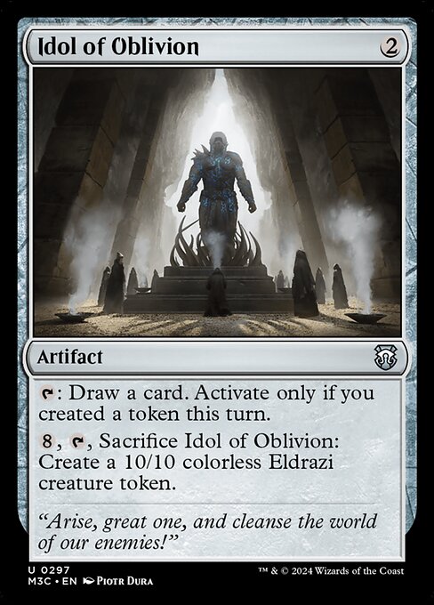 Idol of Oblivion (297) [Modern Horizons 3 Commander]