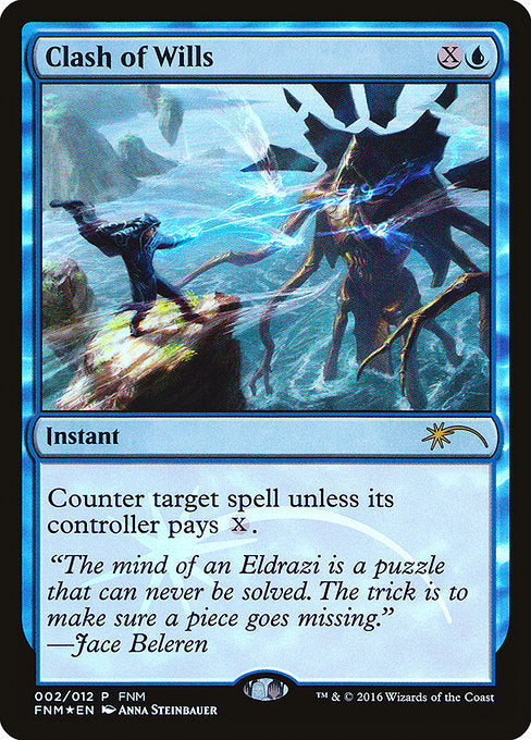 Clash of Wills (2) [Friday Night Magic 2016]