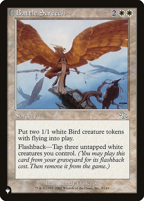 Battle Screech (JUD-3) [The List]