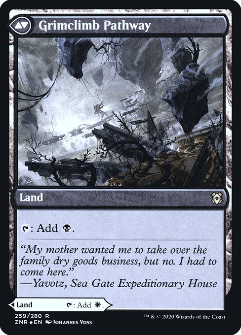 Brightclimb Pathway // Grimclimb Pathway (259s) [Zendikar Rising Promos] Reverse