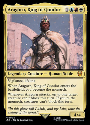 Aragorn, King of Gondor (5) [Tales of Middle-earth Commander]