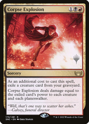 Corpse Explosion (179p) [Streets of New Capenna Promos]