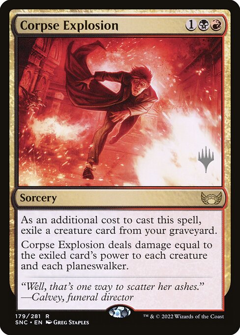 Corpse Explosion (179p) [Streets of New Capenna Promos]