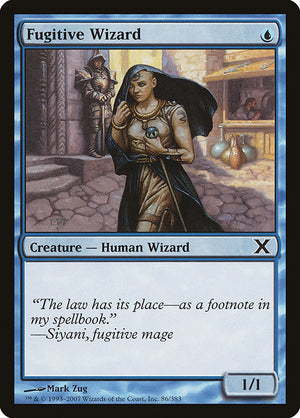 Fugitive Wizard (86) [Tenth Edition]