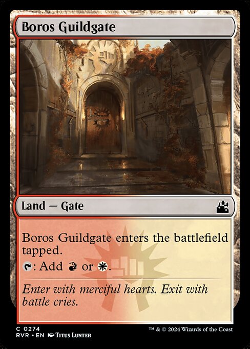 Boros Guildgate (274) [Ravnica Remastered]