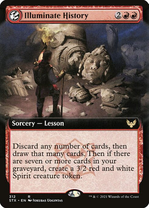 Illuminate History (312) [Strixhaven: School of Mages] [Extended Art]