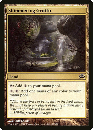 Shimmering Grotto (126) [Planechase 2012]