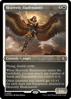 Heavenly Blademaster (461) [Commander Masters]