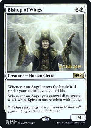 Bishop of Wings (8s) [Core Set 2020 Promos]
