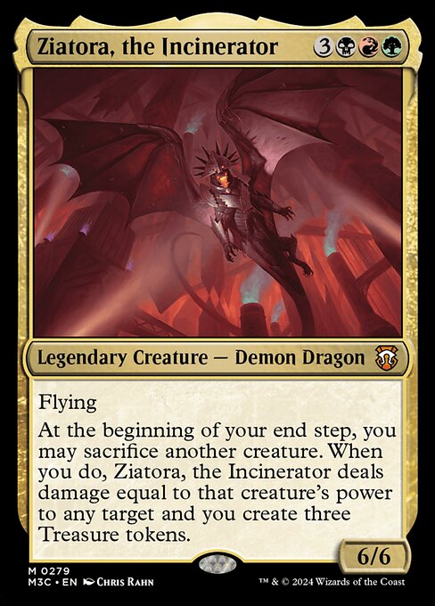 Ziatora, the Incinerator (279) [Modern Horizons 3 Commander]