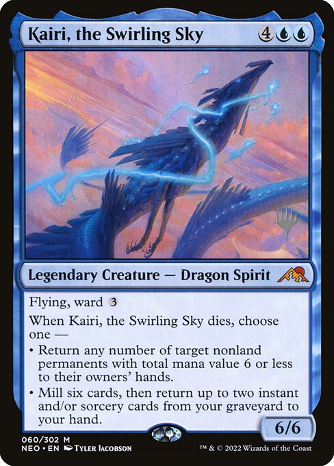 Kairi, the Swirling Sky (60p) [Kamigawa: Neon Dynasty Promos]
