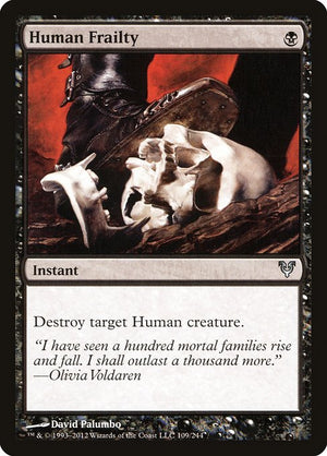 Human Frailty (109) [Avacyn Restored]
