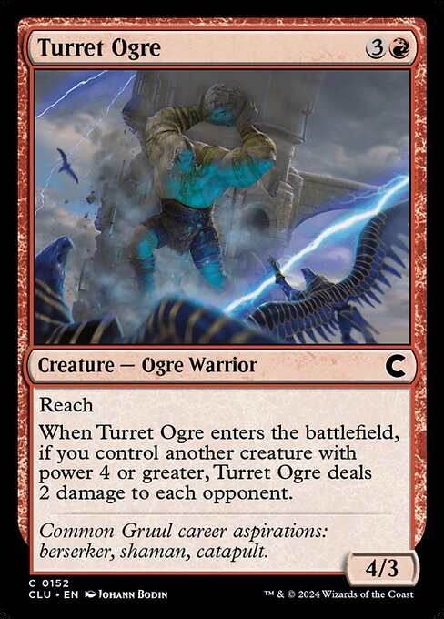 Turret Ogre (152) [Ravnica: Clue Edition]