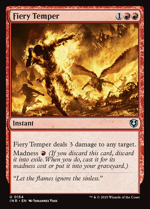 Fiery Temper (154) [Innistrad Remastered]