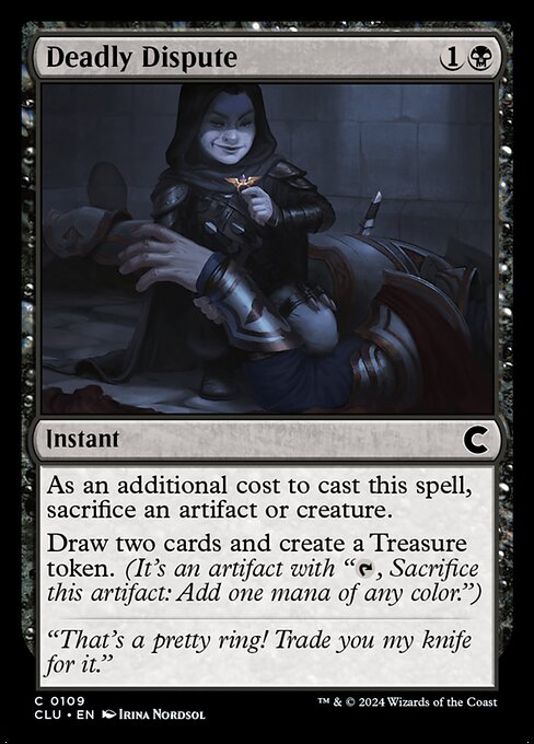Deadly Dispute (109) [Ravnica: Clue Edition]