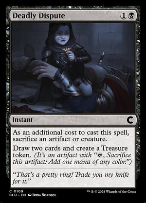 Deadly Dispute (109) [Ravnica: Clue Edition]