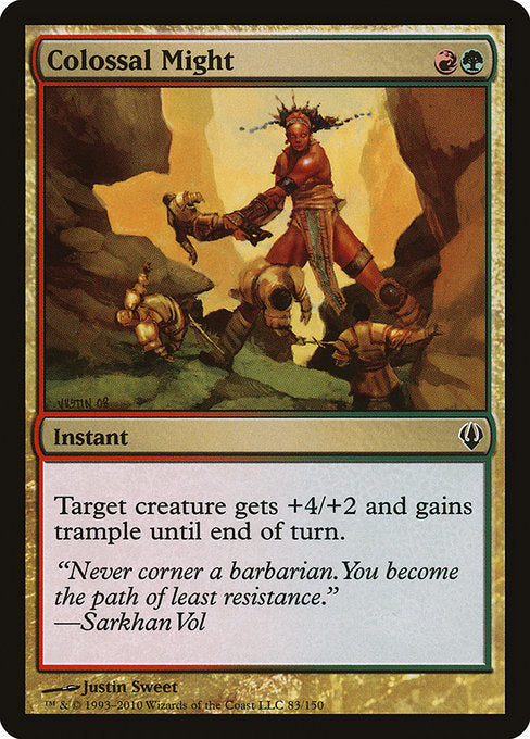 Colossal Might (83) [Archenemy]