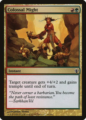 Colossal Might (83) [Archenemy]