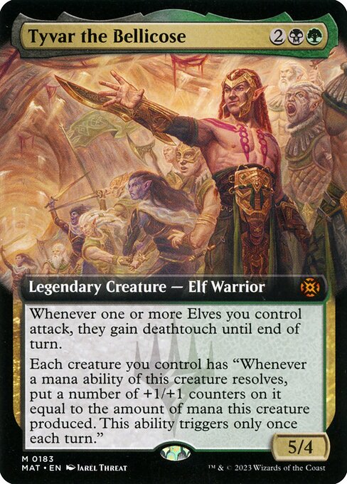Tyvar the Bellicose (183) [March of the Machine: The Aftermath] [Extended Art]