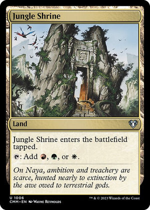 Jungle Shrine (1006) [Commander Masters]