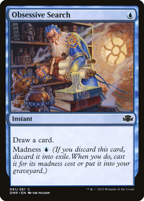Obsessive Search (61) [Dominaria Remastered]