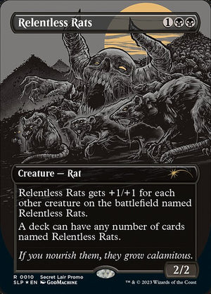 Relentless Rats (10) [Secret Lair Showdown]