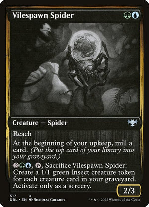Vilespawn Spider (517) [Innistrad: Double Feature]