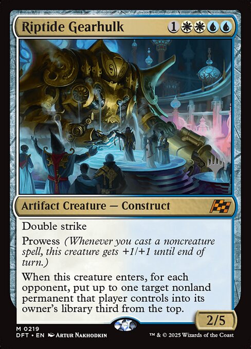 Riptide Gearhulk (219p) [Aetherdrift Promos]