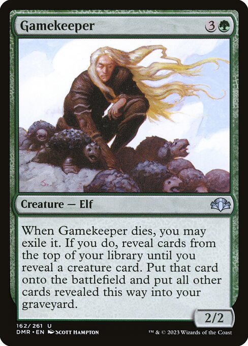Gamekeeper (162) [Dominaria Remastered]