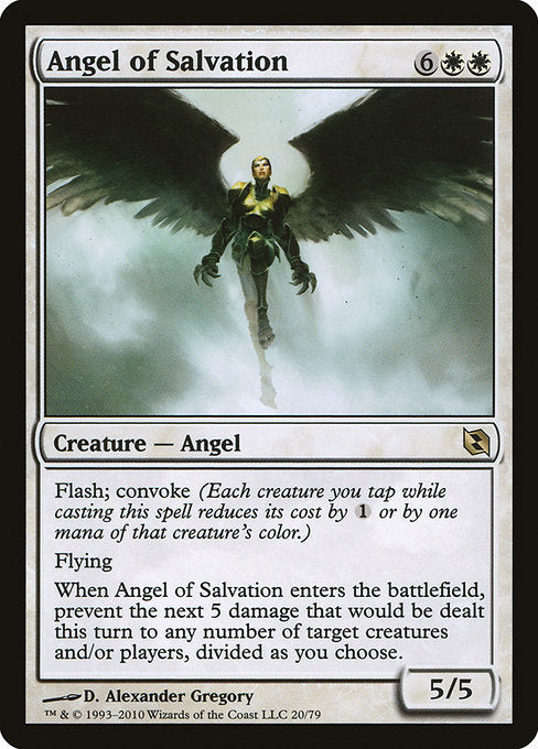 Angel of Salvation (20) [Duel Decks: Elspeth vs. Tezzeret]