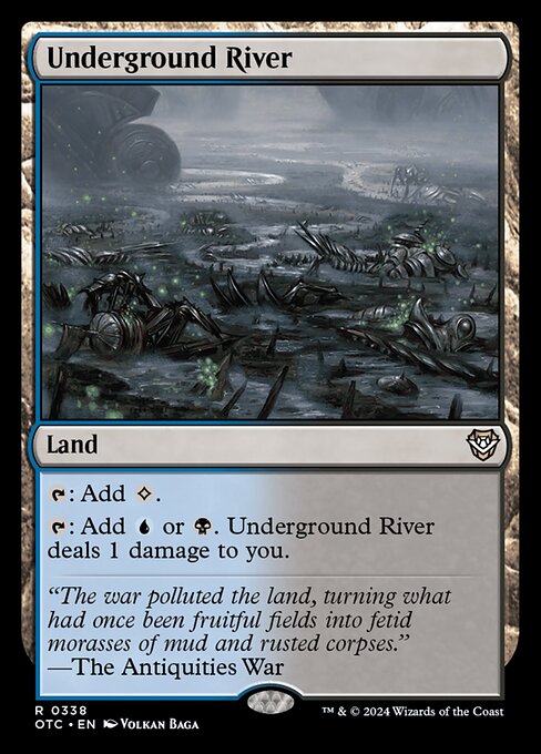 Underground River (338) [Outlaws of Thunder Junction Commander]