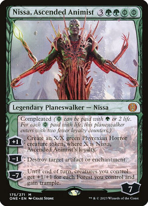 Nissa, Ascended Animist (175) [Phyrexia: All Will Be One]