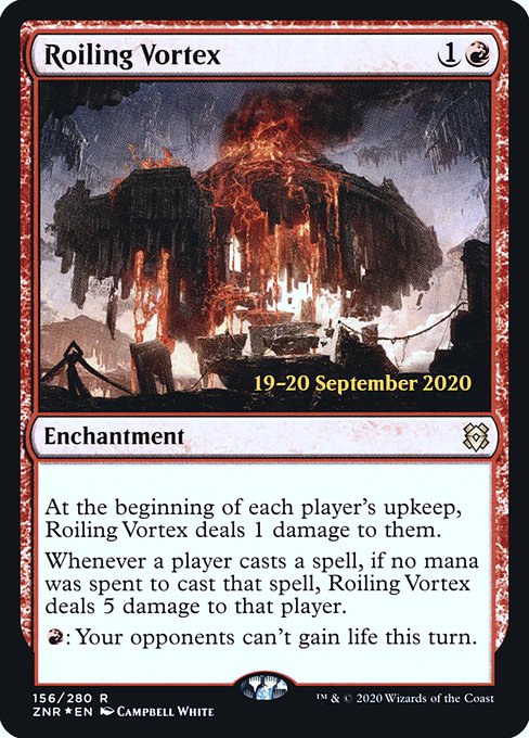 Roiling Vortex (156s) [Zendikar Rising Promos]
